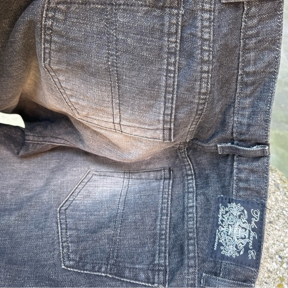 Polo Ralph Lauren Black Studded Skinny Jeans - Picture 4 of 6